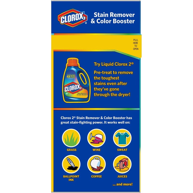Clorox 2 Laundry Stain Remover and Color Booster Powder, 49.2 Ounces - Image 3